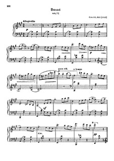 Music for Children, Op.65: No.6 Waltz by Sergei Prokofiev