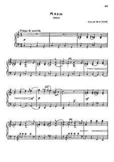 Music for Children, Op.65: No.10 March by Sergei Prokofiev