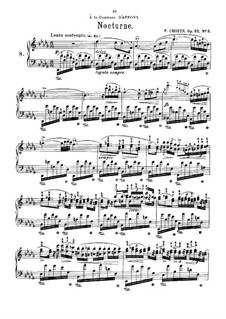 Nocturnes, Op.27: No 2 em D flat Maior by Frédéric Chopin