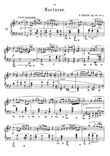 Nocturnes, Op.37: No.1 em G menor by Frédéric Chopin