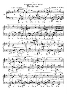 Nocturnes, Op.55: No.2 in E flat Major by Frédéric Chopin