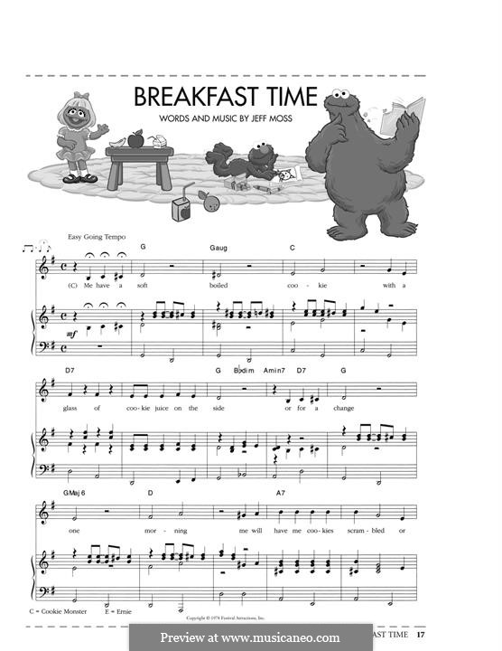 Breakfast Time (from Sesame Street): Breakfast Time (from Sesame Street) by Jeff Moss