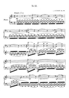Twelve Preludes, Op.63: No.10 by Anton Arensky