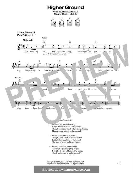 Higher Ground: Para Guitarra by Charles Hutchinson Gabriel