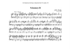 Ten Voluntaries for Organ (or Harpsichord), Op.7: Voluntary No.9 in G Major by John Stanley