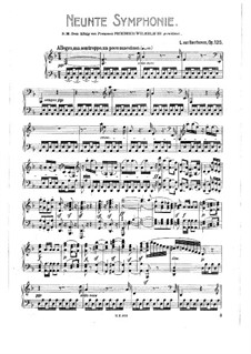 Complete Symphony: versão para piano by Ludwig van Beethoven