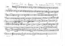 Là ci darem la mano: parte violoncelo e contrabaixo by Wolfgang Amadeus Mozart