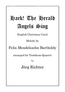 Ensemble version: For trombone quartet by Felix Mendelssohn-Bartholdy