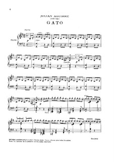 Two Pieces: duas peças by Julian Aguirre