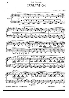 Three Concert Etudes for Piano: Three Concert Etudes for Piano by William Baines