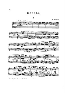 Sonata for Piano No.2 in B Flat Minor, Op.102: movimentos I-II by Mily Balakirev