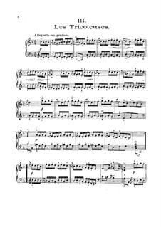 Suite for Piano: Movement III Les triciteuses by Eugen d'Albert