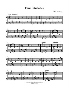 Four Interludes: Four Interludes by Mary Mulfinger