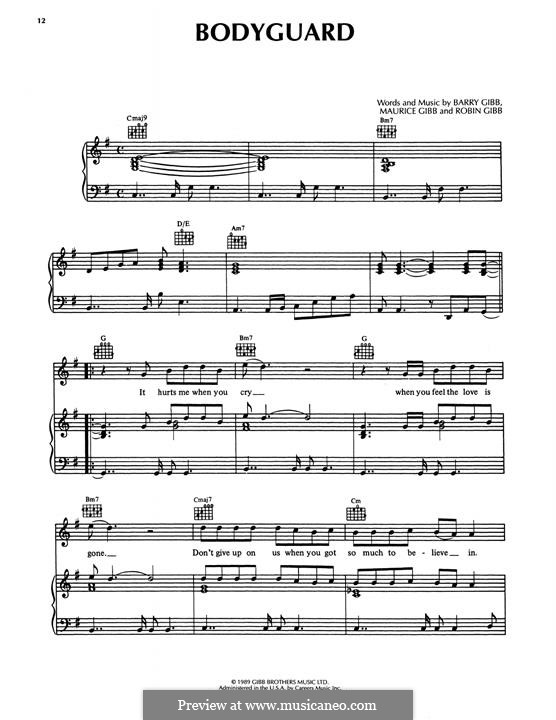 Bodyguard (Bee Gees): Bodyguard (Bee Gees) by Barry Gibb, Maurice Gibb, Robin Gibb