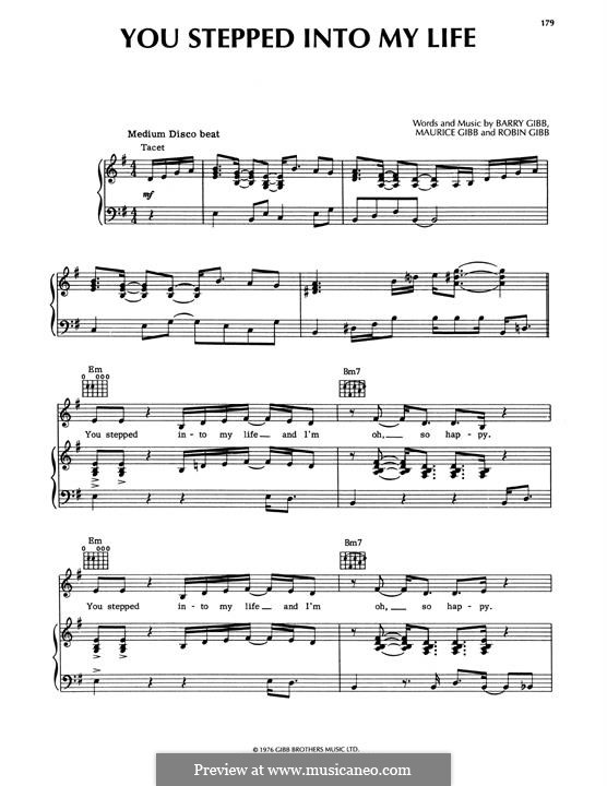 You Stepped Into My Life (Bee Gees): You Stepped Into My Life (Bee Gees) by Barry Gibb, Maurice Gibb, Robin Gibb