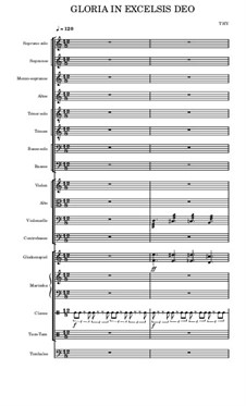 Gloria in Exelcis Deo: Gloria in Exelcis Deo by T H Y