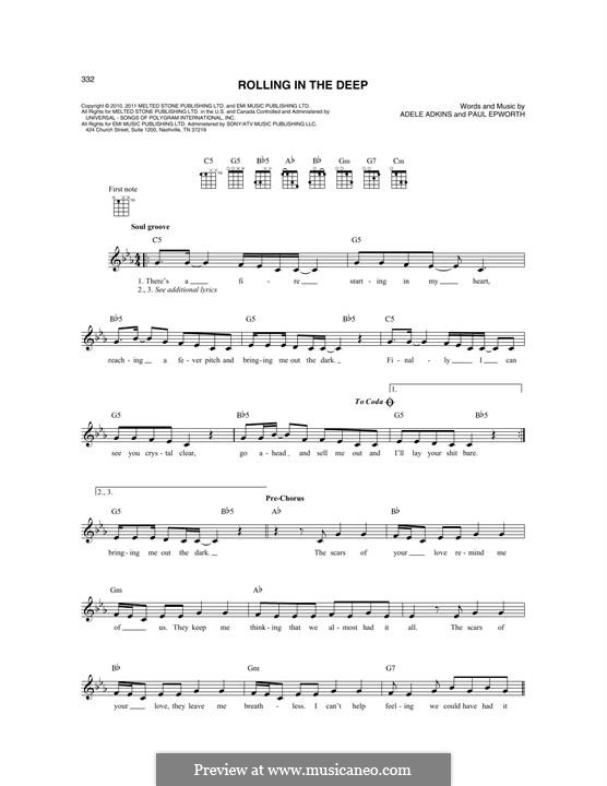 Instrumental version: For mandolin by Adele, Paul Epworth