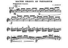 No.1 Doctor Gradus ad Parnassum: Para Guitarra by Claude Debussy