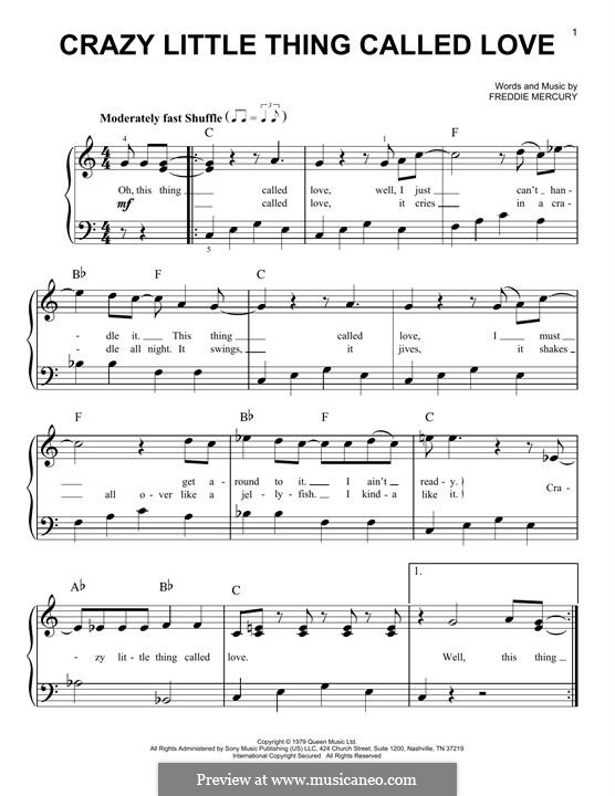 Piano version: para um único musico (Editado por H. Bulow) by Freddie Mercury