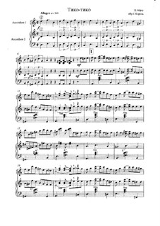 Tico-Tico no fubá: For two accordions by Zequinha de Abreu