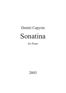 Sonatina: sonatina by Dmitri Capyrin