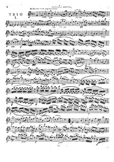 Three String Trios, WIII 16-18 Op.18: violino parte I by Giovanni Battista Viotti