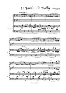 Dolly Suite, Op.56: No.3 Le jardin de Dolly by Gabriel Fauré