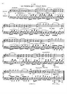 Twenty-Five Preludes in All Major and Minor Keys for Piano or Organ, Op.31: Prelude No.14 'Le temps qui n'est plus' by Charles-Valentin Alkan