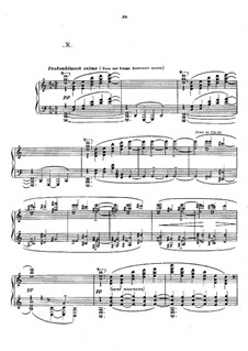 No.10 La cathédrale engloutie: Para Piano by Claude Debussy