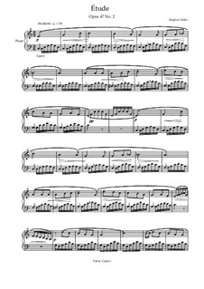 Twenty-Five Etudes, Op.47: Estudo No.2 by Stephen Heller