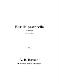 Eurilla pastorella in D Major: Eurilla pastorella in D Major by Giovanni Battista Bassani