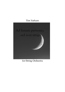 Ad lunam pervenio, sed non attigo: Ad lunam pervenio, sed non attigo by Tim Yarham