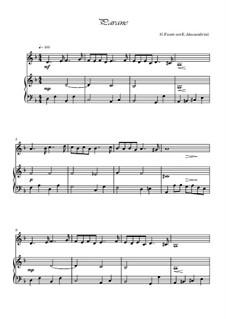 Pavane, Op.50: For violin and piano – score, solo by Gabriel Fauré