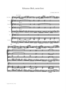 Part II: No.47 Erbarme dich by Johann Sebastian Bach