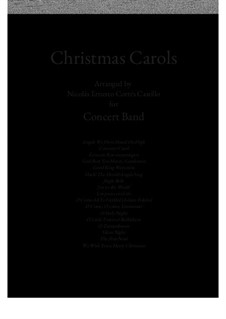 17 Christmas Carols for Concert Band: 17 Christmas Carols for Concert Band by Felix Mendelssohn-Bartholdy, folklore, Michael Praetorius, James Lord Pierpont