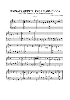 Six Sonatas for Organ: Sonata No.5 by Adriano Banchieri