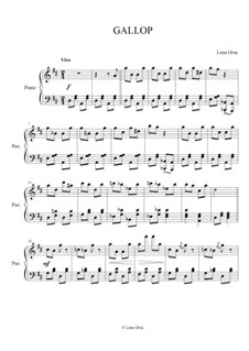 Ballet Class Music: Gallop by Lena Orsa