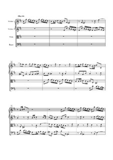 Symphony No.4: movimento II by Antonio Caldara