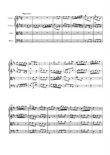 Symphony No.4: movimento III by Antonio Caldara