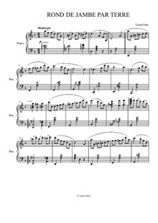 Ballet Class Music: Rond de Jambe par Terre by Lena Orsa
