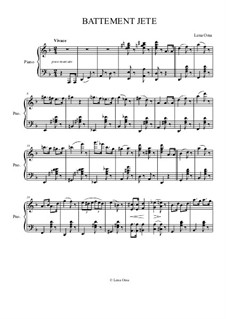 Ballet Class Music: Battement Jete by Lena Orsa