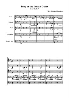 Sadko. Opera: Song of India by Nikolai Rimsky-Korsakov