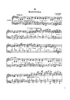 Petite suite: No.4 Mazurka by Alexander Borodin