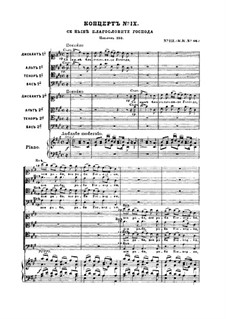 10 концертов: Концерт No.9 by Dmitry Bortnianski