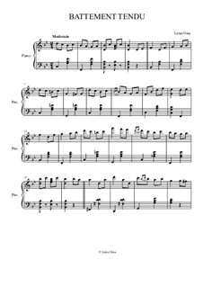 Ballet Class Music: Battement Tendu by Lena Orsa