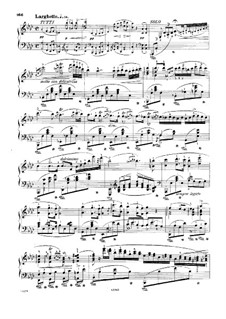 Fragmnets: Movimentos II-III. Versão para piano by Frédéric Chopin