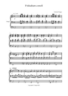 24 leichte Präludien für Orgel: Präludium a-Moll by Eckhard Deppe