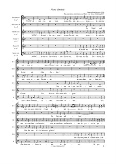 Nunc dimittis: Nunc dimittis by Johann Steuerlein