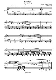 No.2 in A Minor: Para Piano by Frédéric Chopin