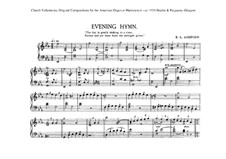 Evening and Vesper Hymn: Evening and Vesper Hymn by Emma Louise Ashford